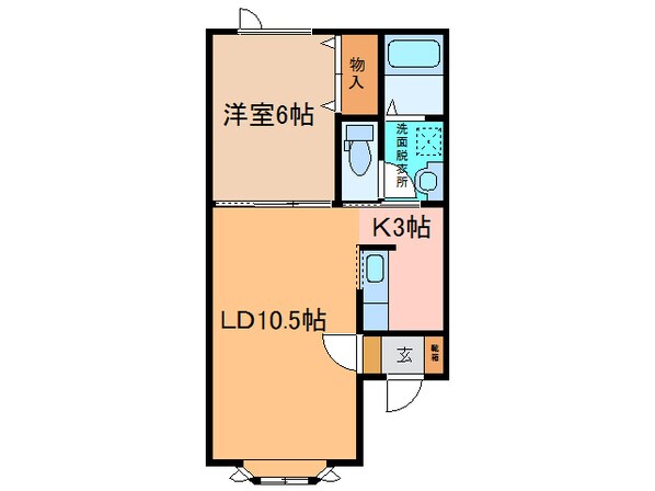 K&K230の物件間取画像